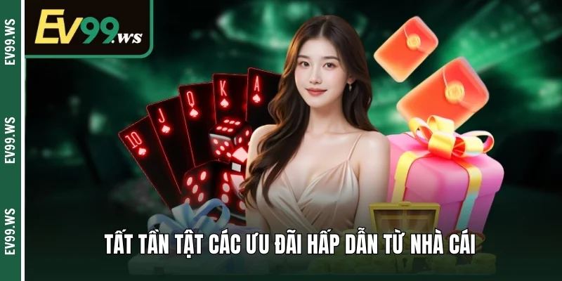 Khuyến Mãi EV99 - Đặc Quyền Dành Riêng Cho Hội Viên Tất tần tật các ưu đãi hấp dẫn từ nhà cái